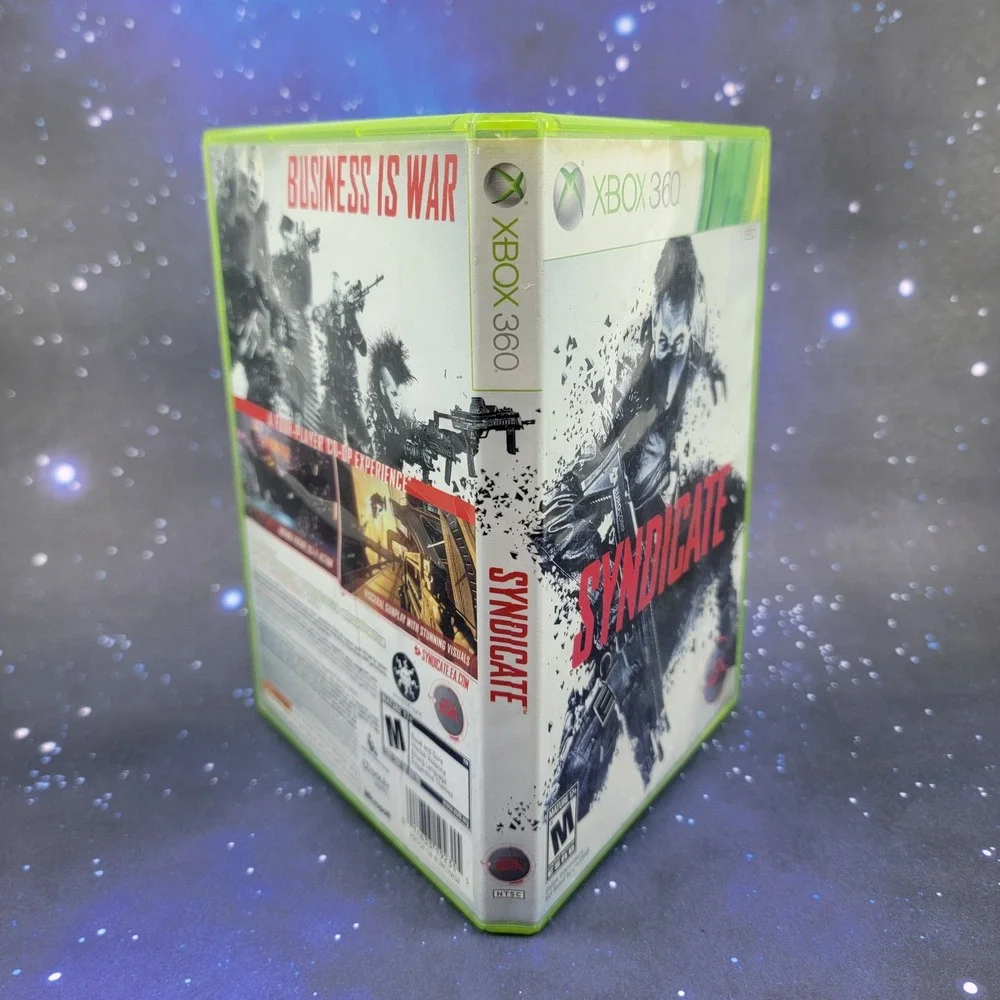 Syndicate Xbox 360 EA Starbreeze Cyberpunk FPS Action Game 1923107